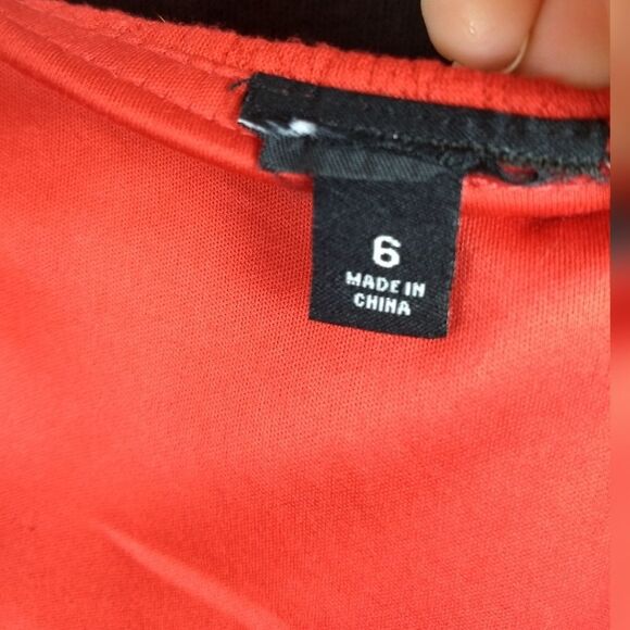 Torrid Textured Knit Skater Dress Red Size 6 - Picture 4 of 11